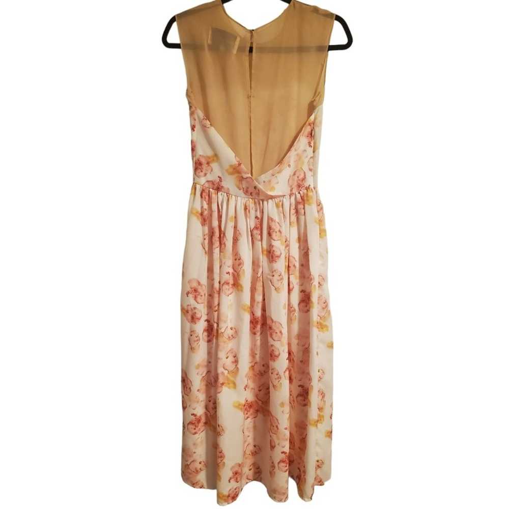 EUC Katherine Feiner Floral Maxi Dress with slit … - image 4