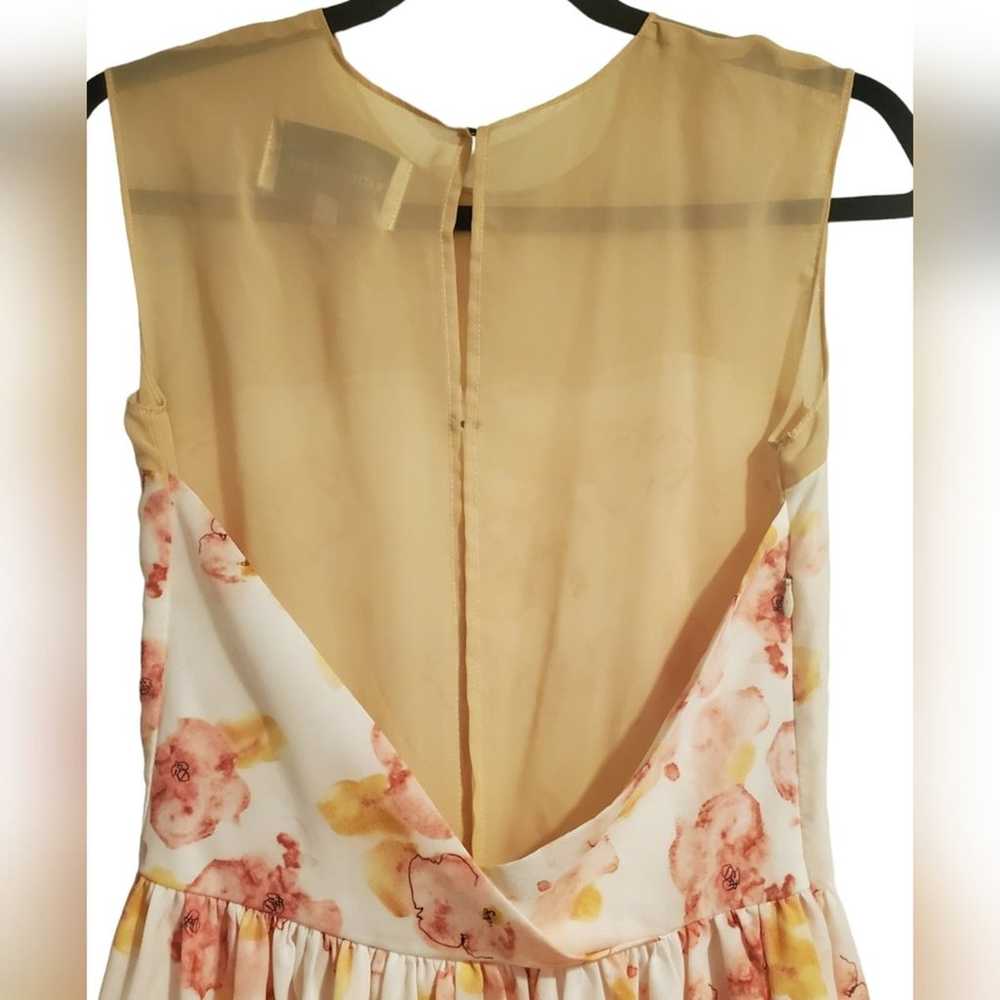 EUC Katherine Feiner Floral Maxi Dress with slit … - image 5
