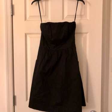Express strapless black dress - image 1