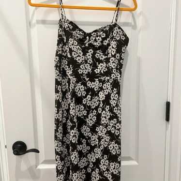 Loft fit and flare dress