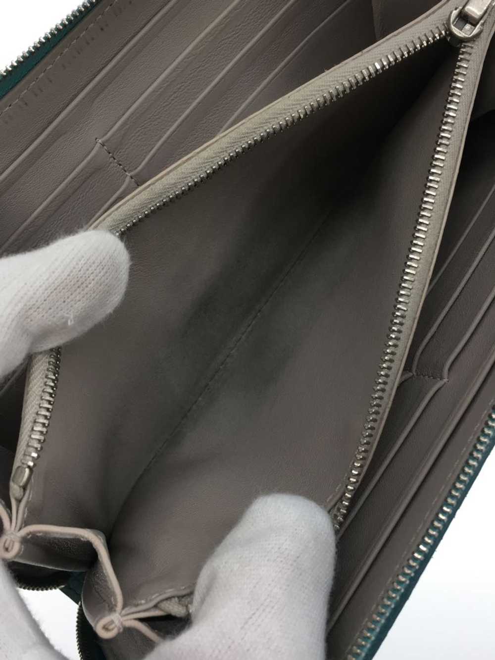 Celine Long Wallet Large Zipped Multifunction Blu… - image 5