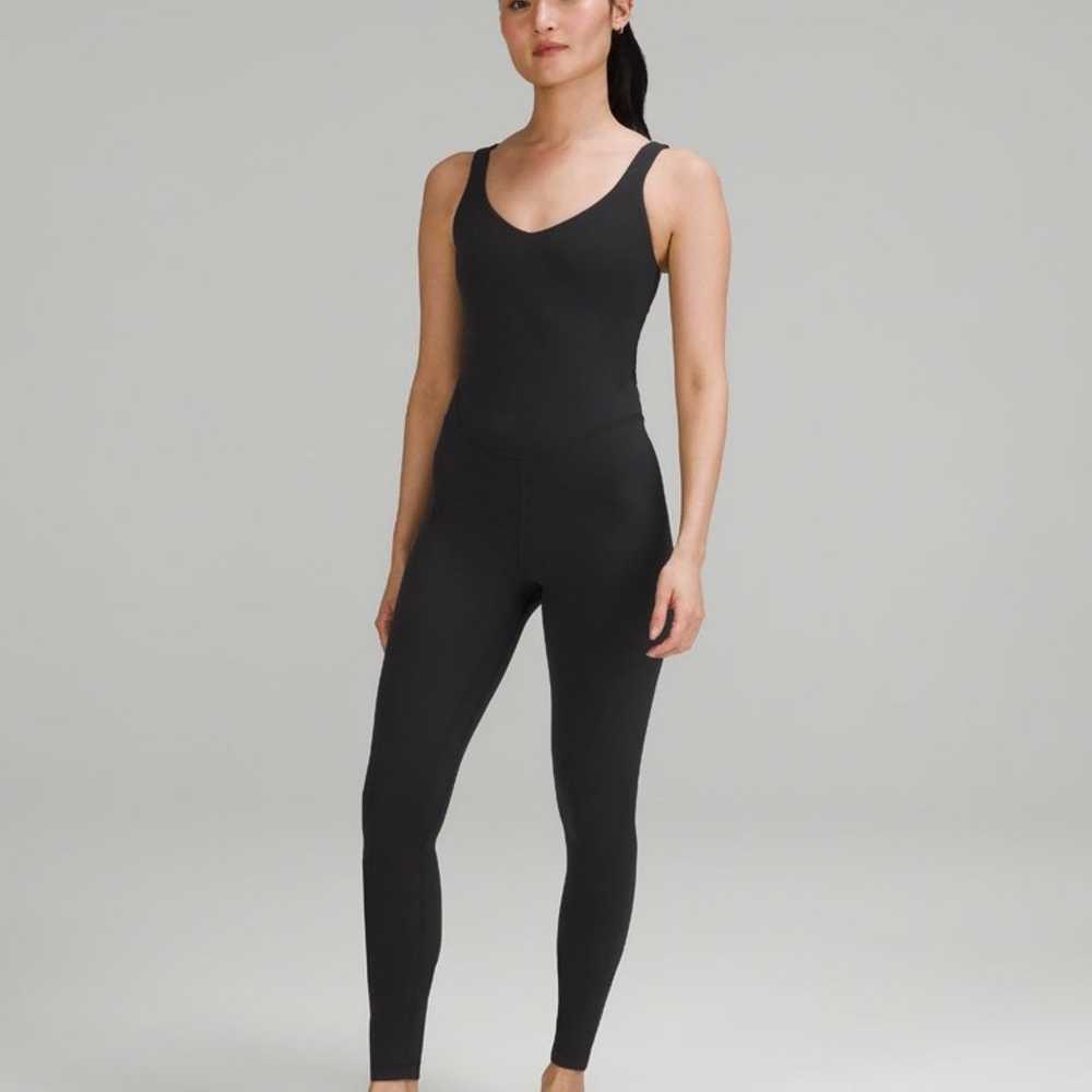 Lululemon Align Bodysuit in Black Size 8 & 25” le… - image 1