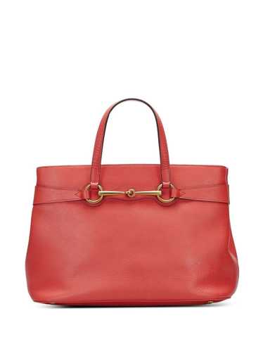 Gucci Pre-Owned Bright Bit leather handbag - Orang