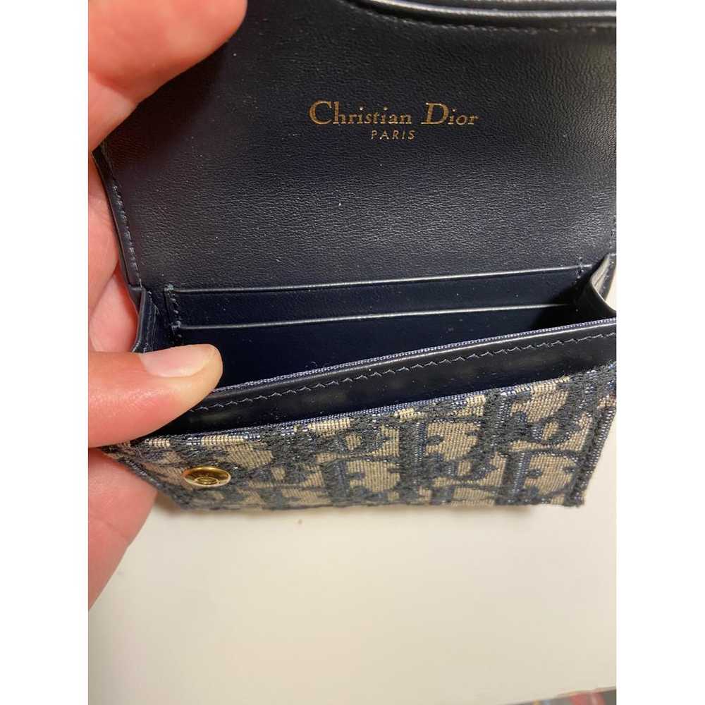 Dior Cloth wallet - image 5