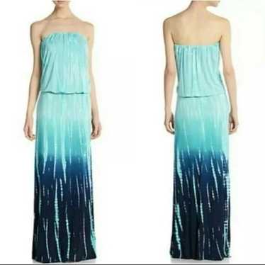 YOUNG FABULOUS & BROKE YFB STRAPLESS MAXI DRESS s… - image 1