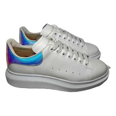 Alexander McQueen Oversize leather low trainers - image 1