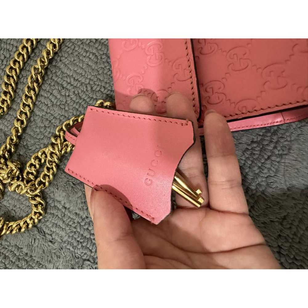 Gucci Padlock leather handbag - image 11