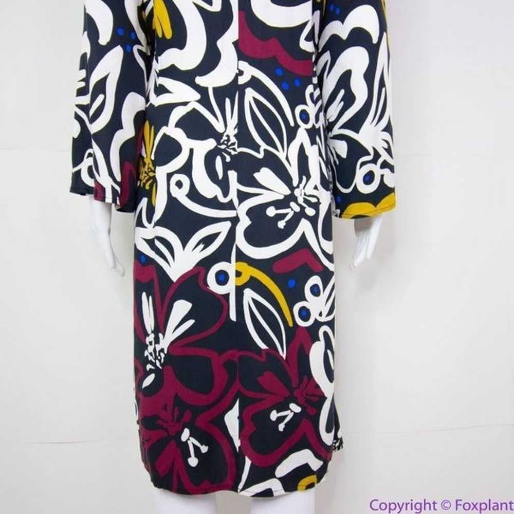 NEW Eloquii black burgundy Tie Front Kimono Sleev… - image 7