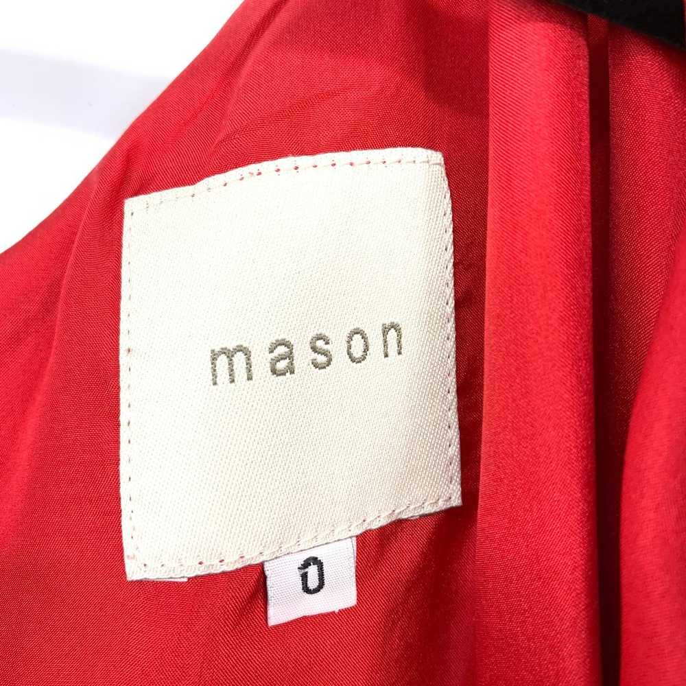 Mason Women's Size 0 One Shoulder Ruched Asymmetr… - image 6