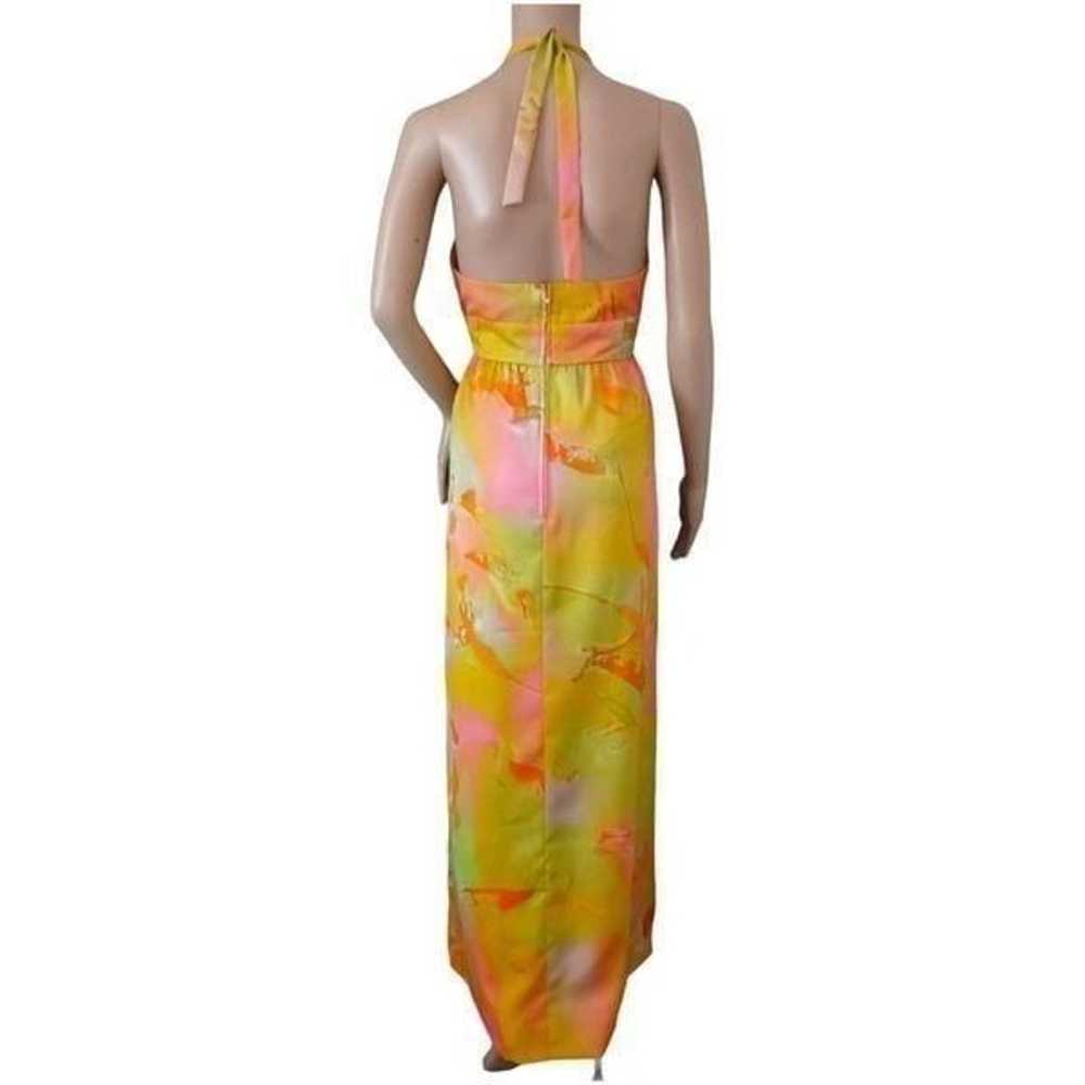 Tori Richard Honolulu Maxi Dress XS Vintage 70s C… - image 5