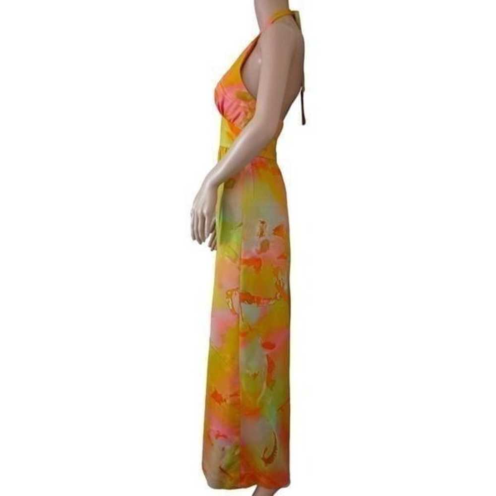 Tori Richard Honolulu Maxi Dress XS Vintage 70s C… - image 7