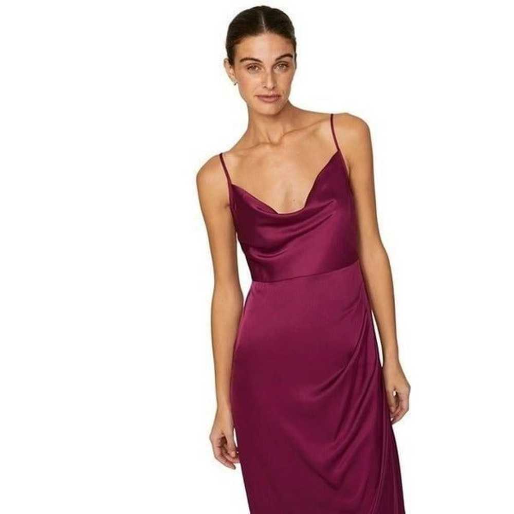 Hutch Carver Gown in Eggplant Wine 4 Womens Long … - image 12