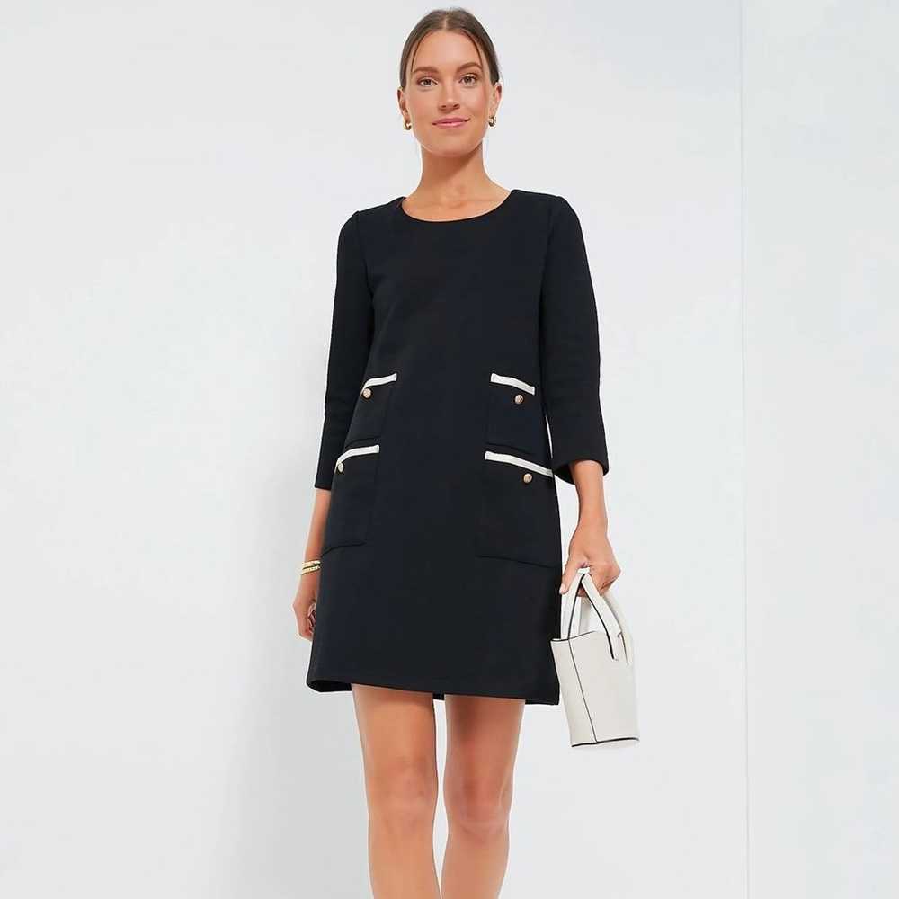 TUCKERNUCK Black Francoise Mod Mini Dress Classic… - image 7