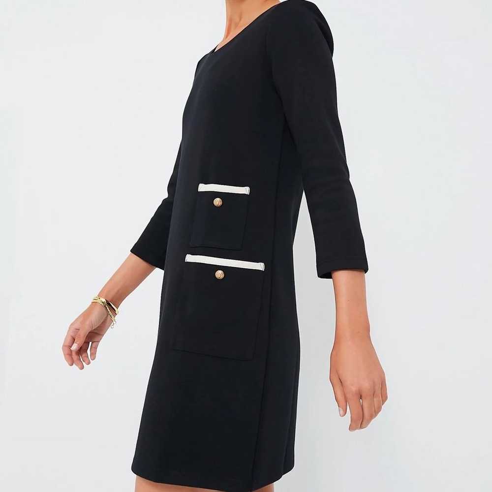TUCKERNUCK Black Francoise Mod Mini Dress Classic… - image 8