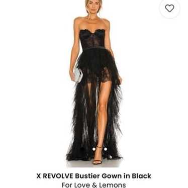 X Revolve Bustier Gown