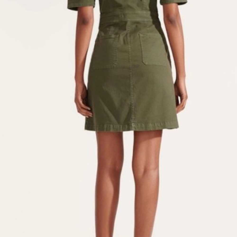 Veronica Beard Army Green Bree Minidress - image 4