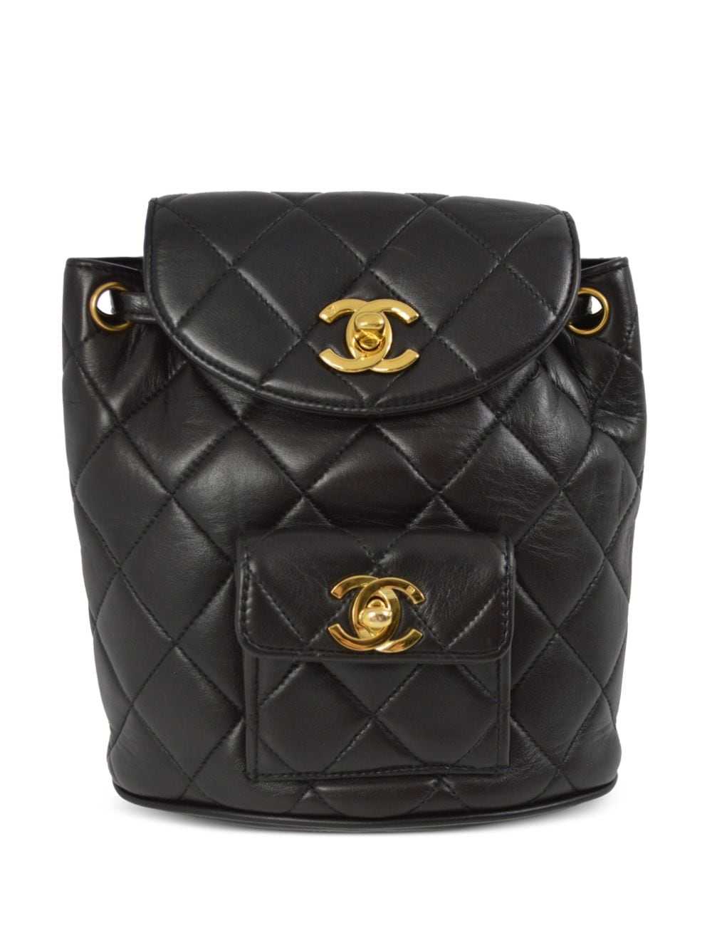 CHANEL Pre-Owned 1990-2000 small Duma backpack - … - image 1