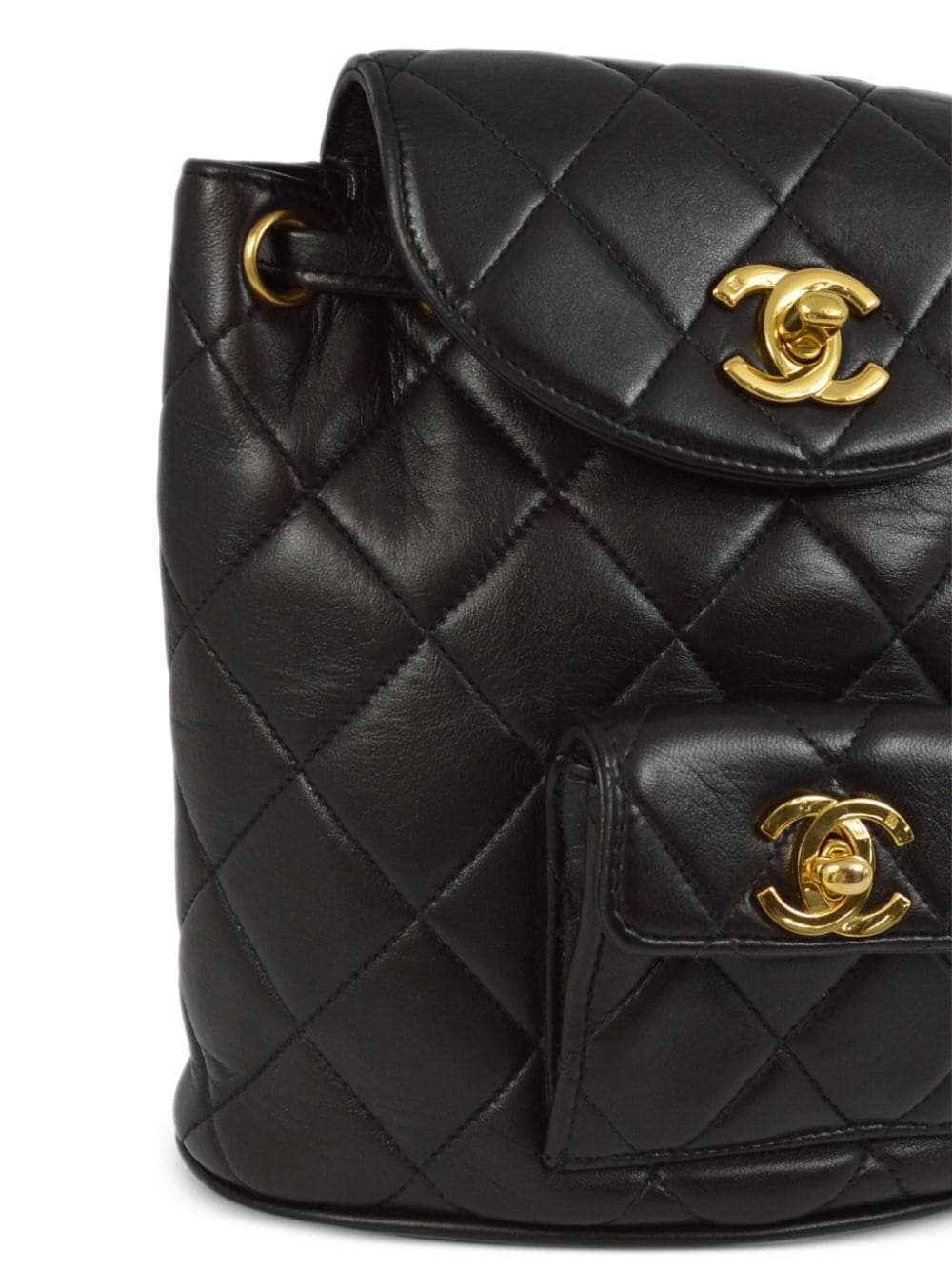 CHANEL Pre-Owned 1990-2000 small Duma backpack - … - image 3