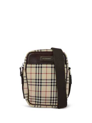 Burberry Pre-Owned 1990-2000 House Check logo pla… - image 1