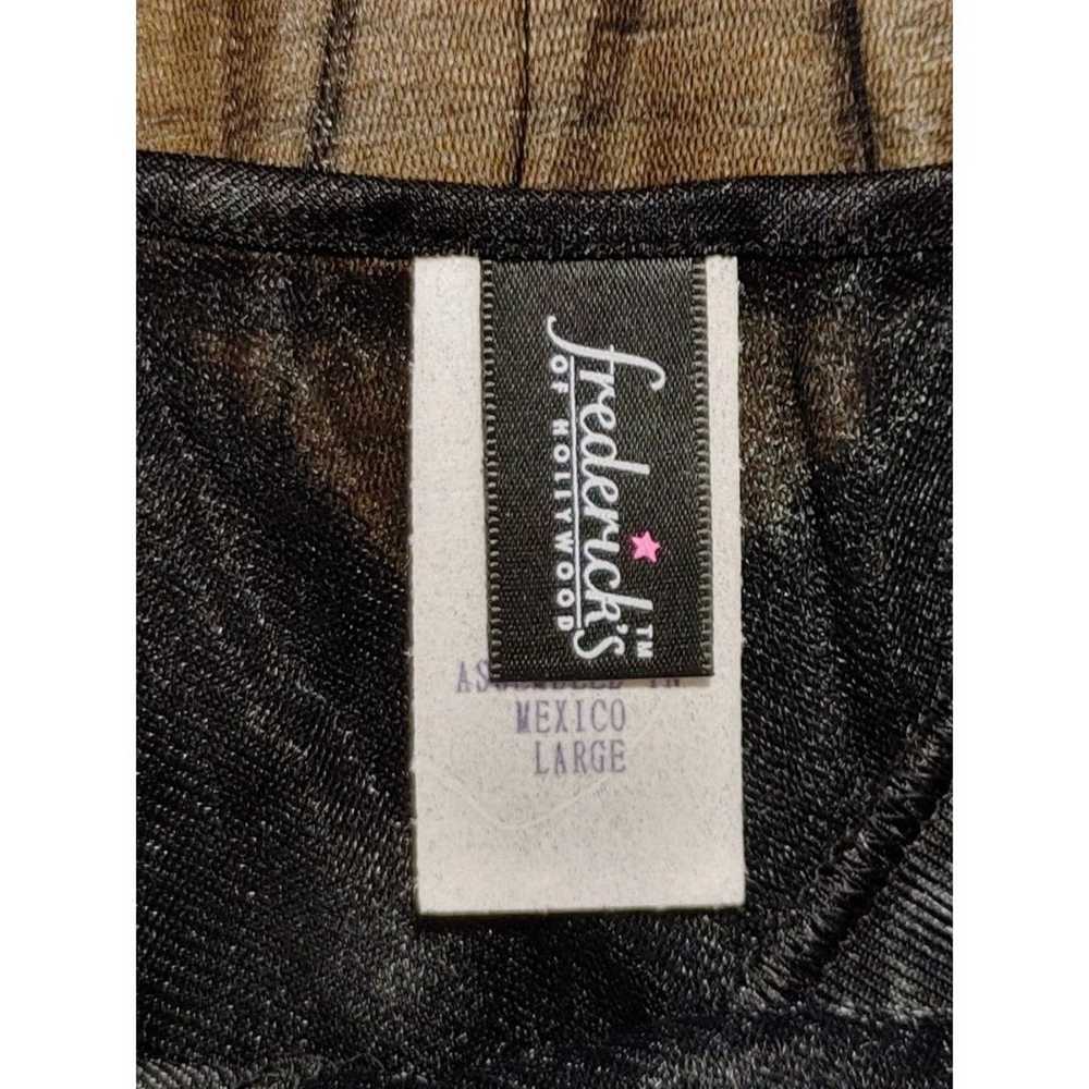 Fredericks of Hollywood black fitted sheet diamon… - image 5