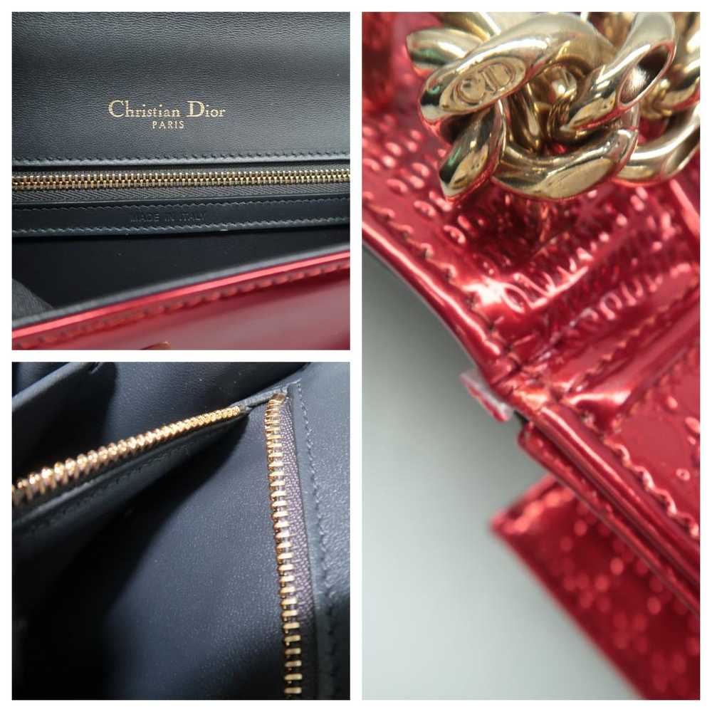 Dior Diorama patent leather handbag - image 12