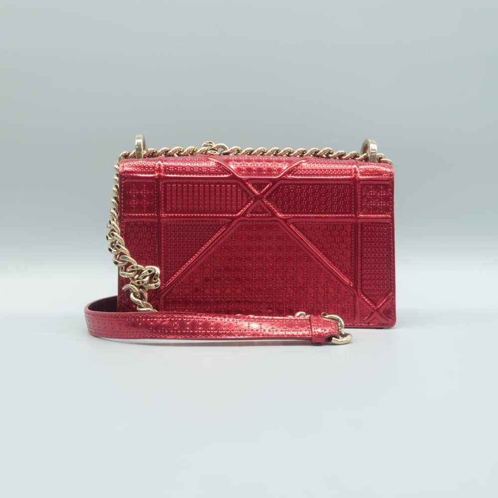Dior Diorama patent leather handbag - image 4