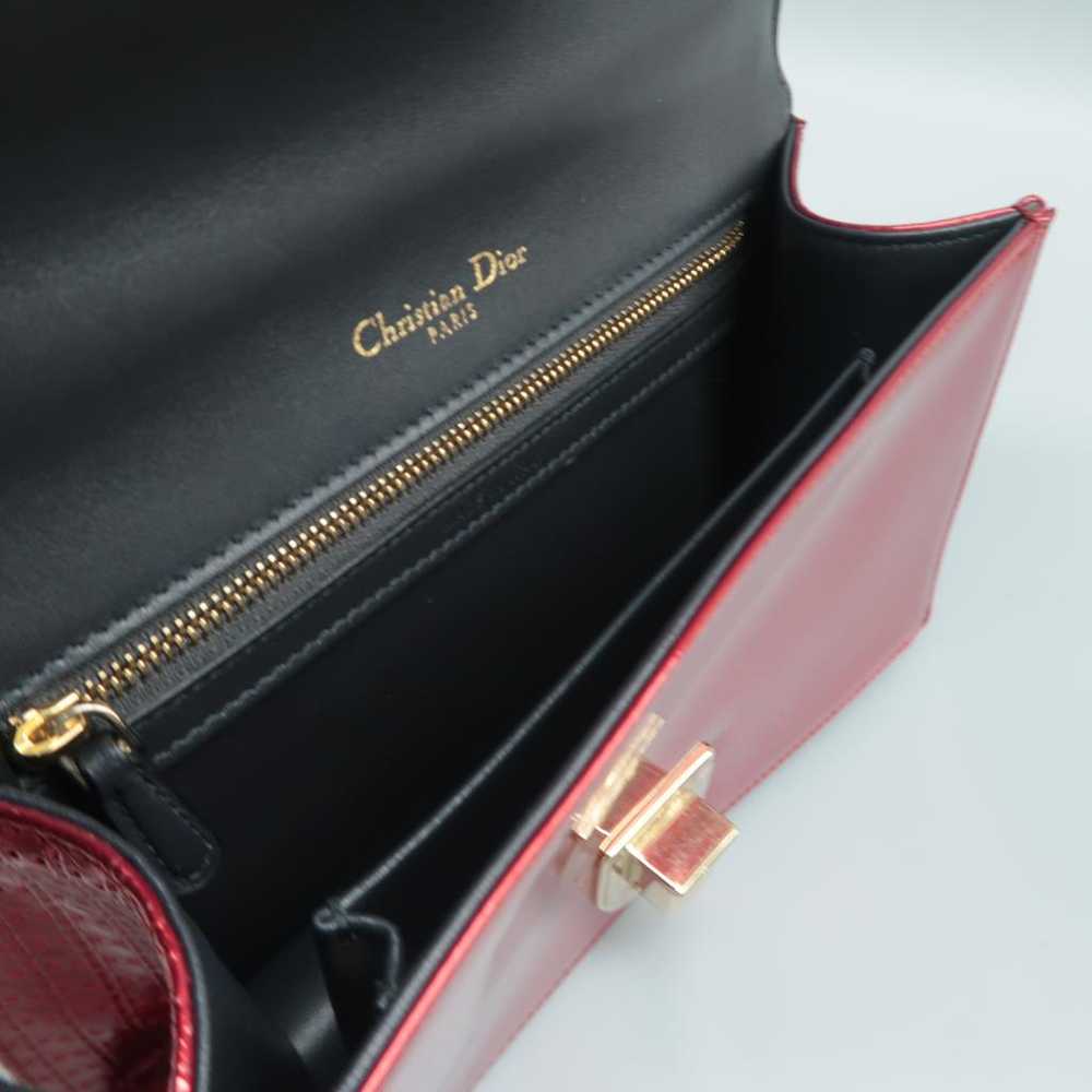 Dior Diorama patent leather handbag - image 9
