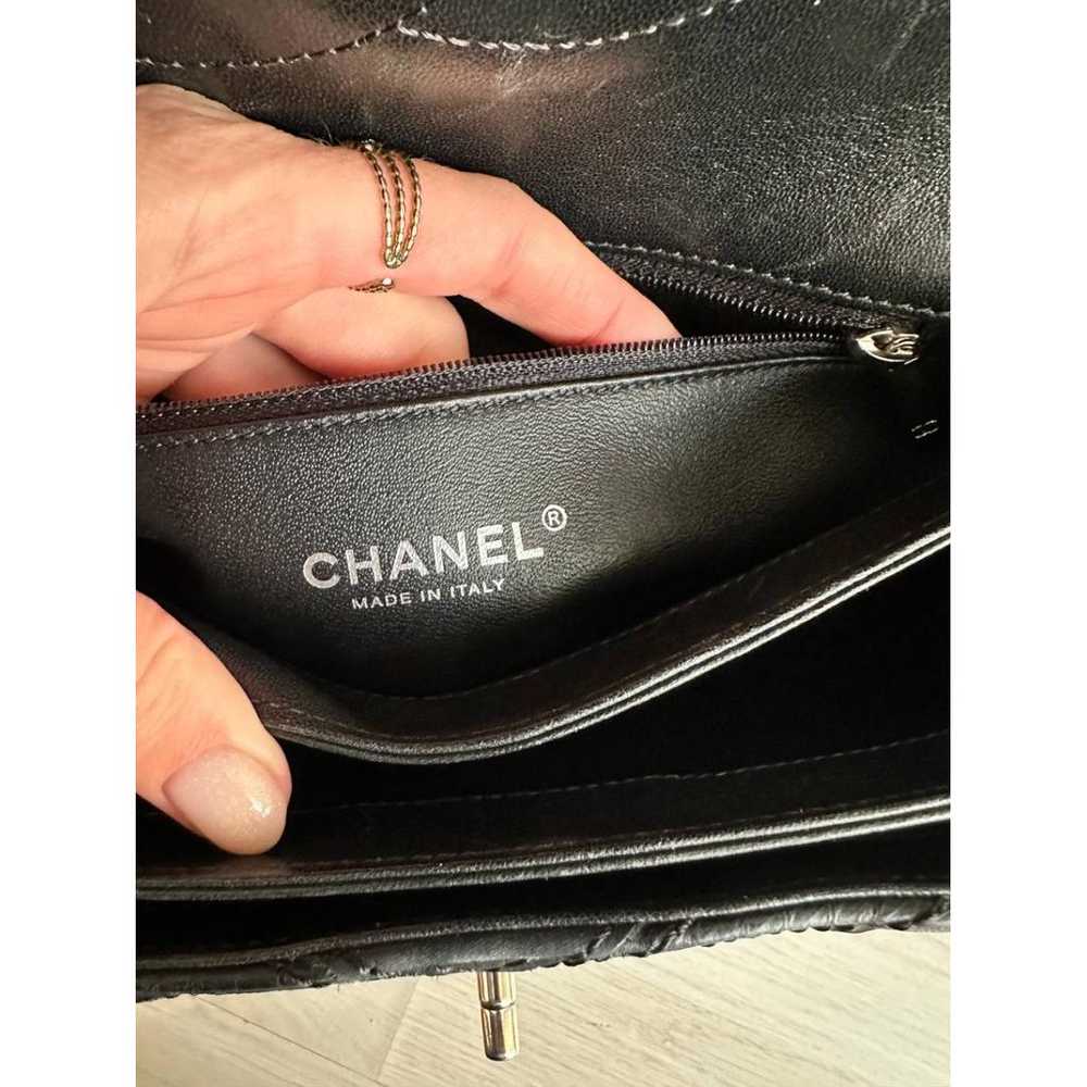 Chanel Coco Handle leather handbag - image 7