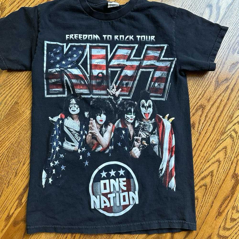 Kiss Tour Shirt T-Shirt - image 1