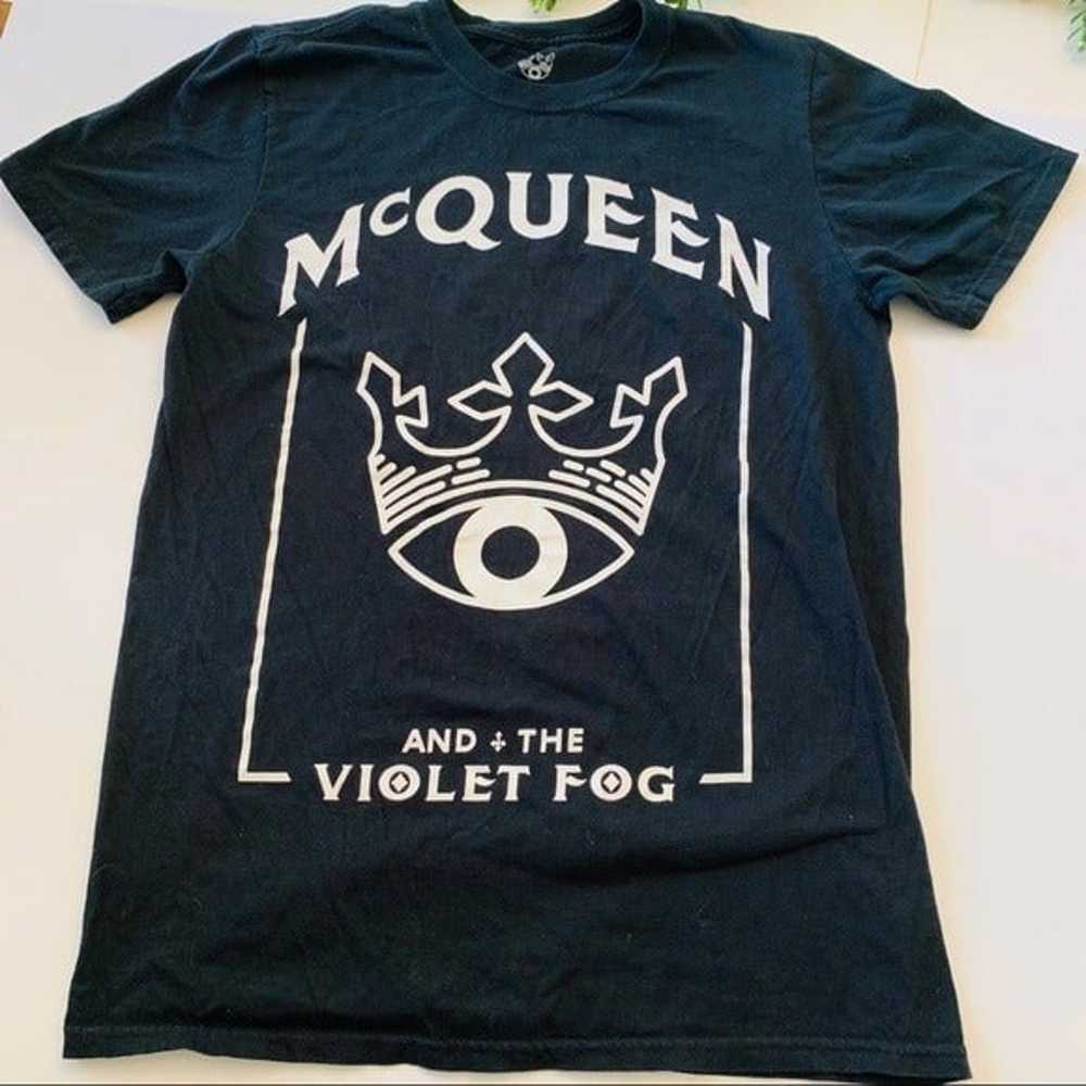McQueen + the violent fog black band unisex cotto… - image 2