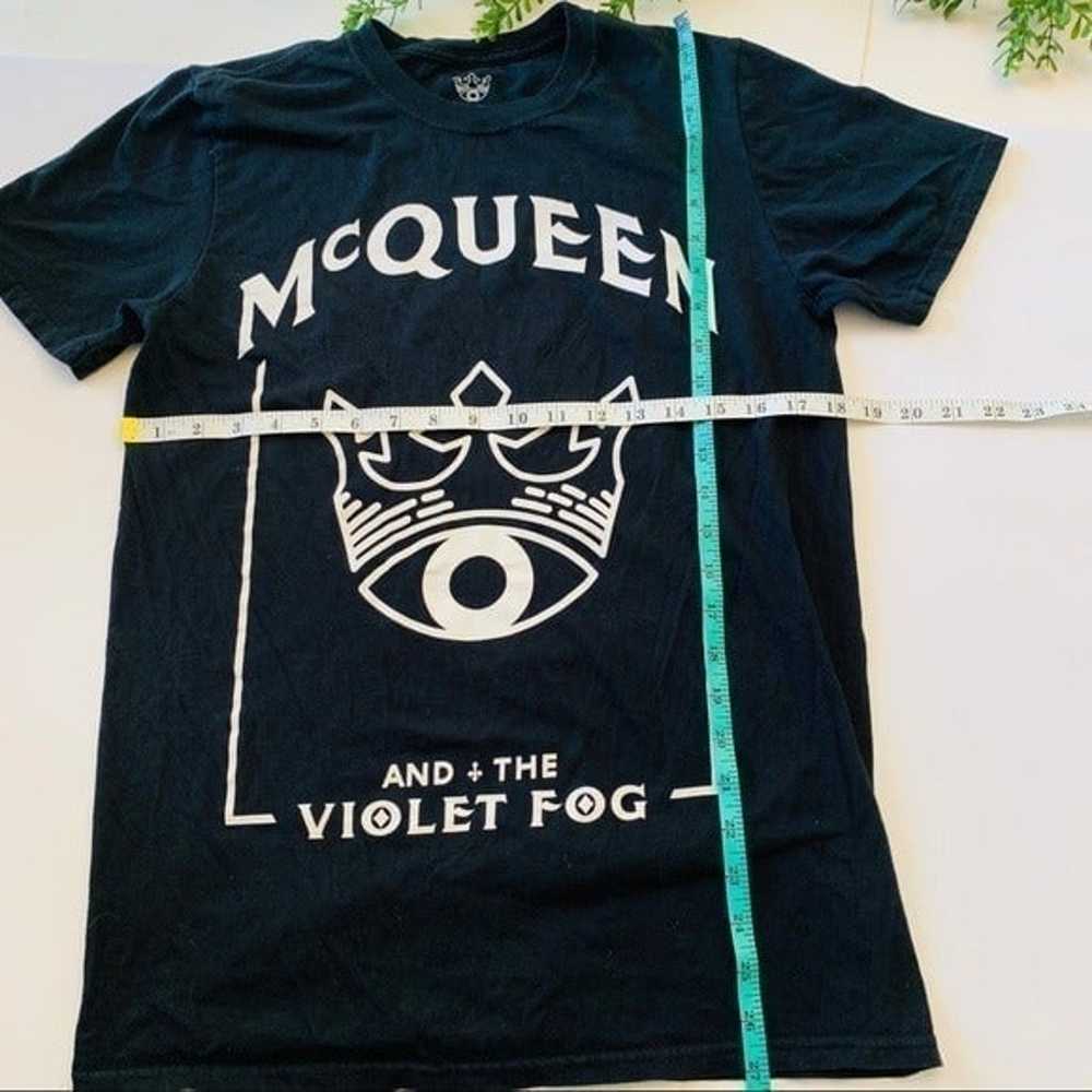 McQueen + the violent fog black band unisex cotto… - image 5