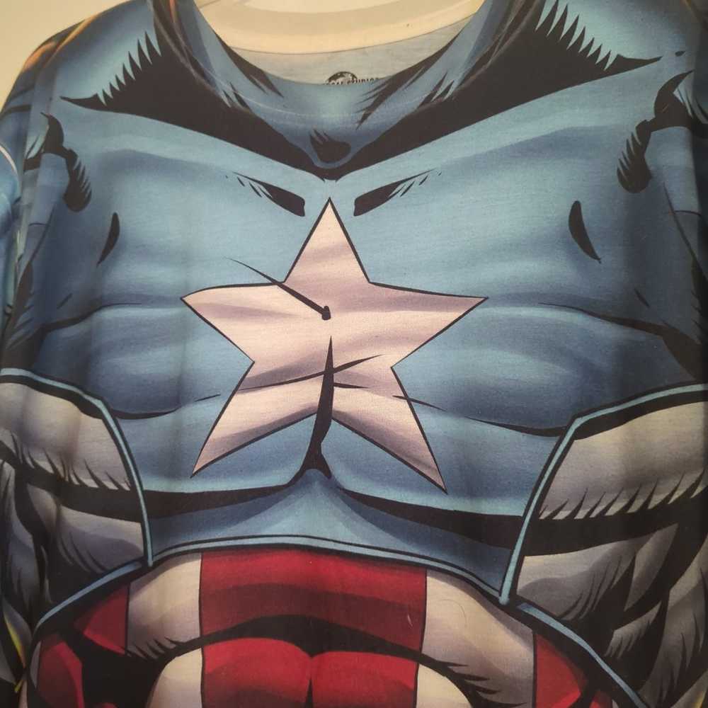 Marvel Universal Studios XL Captain America T-shi… - image 3
