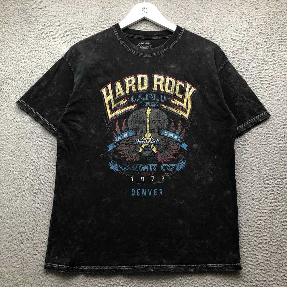 Hard Rock Cafe Guitar World Tour 1971 Denver All … - image 1