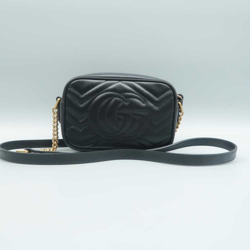 Gucci Gg Marmont leather handbag - image 4