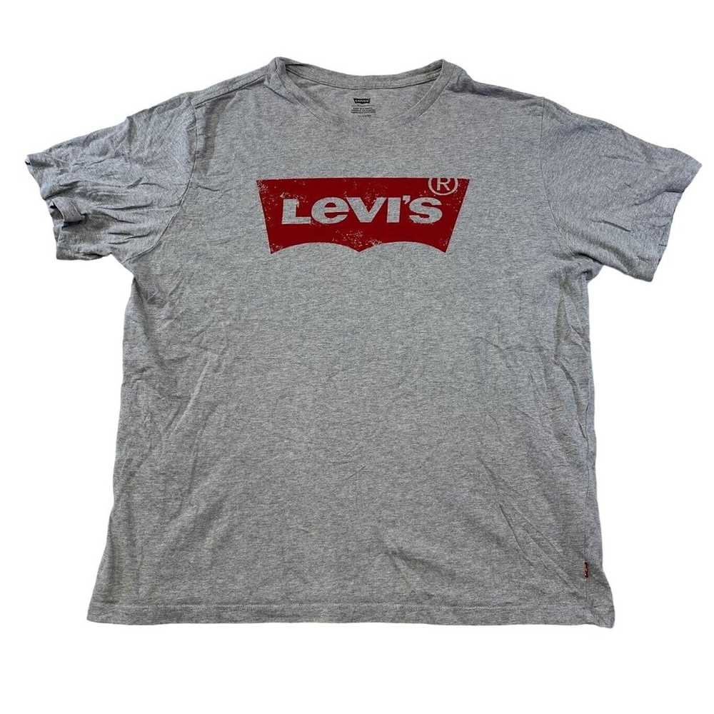Levi's Graphic Tee Thrifted Vintage Style Size XL - image 1