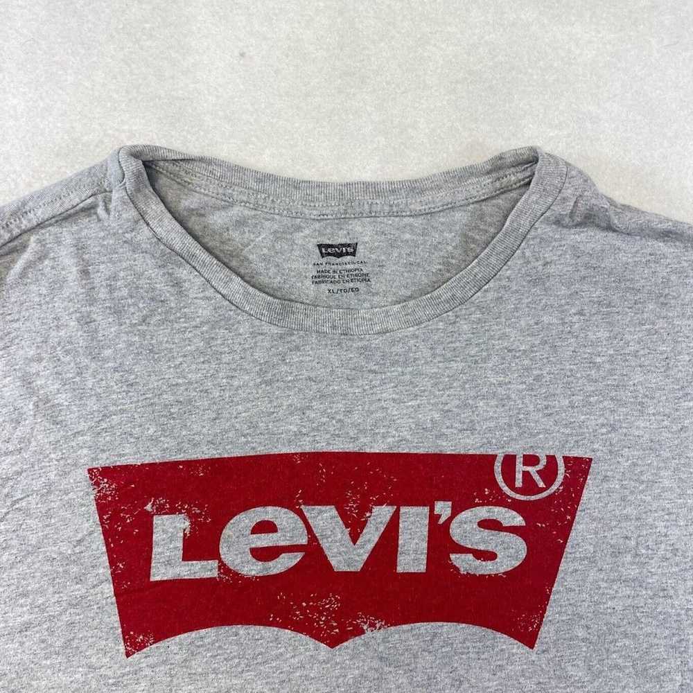 Levi's Graphic Tee Thrifted Vintage Style Size XL - image 9