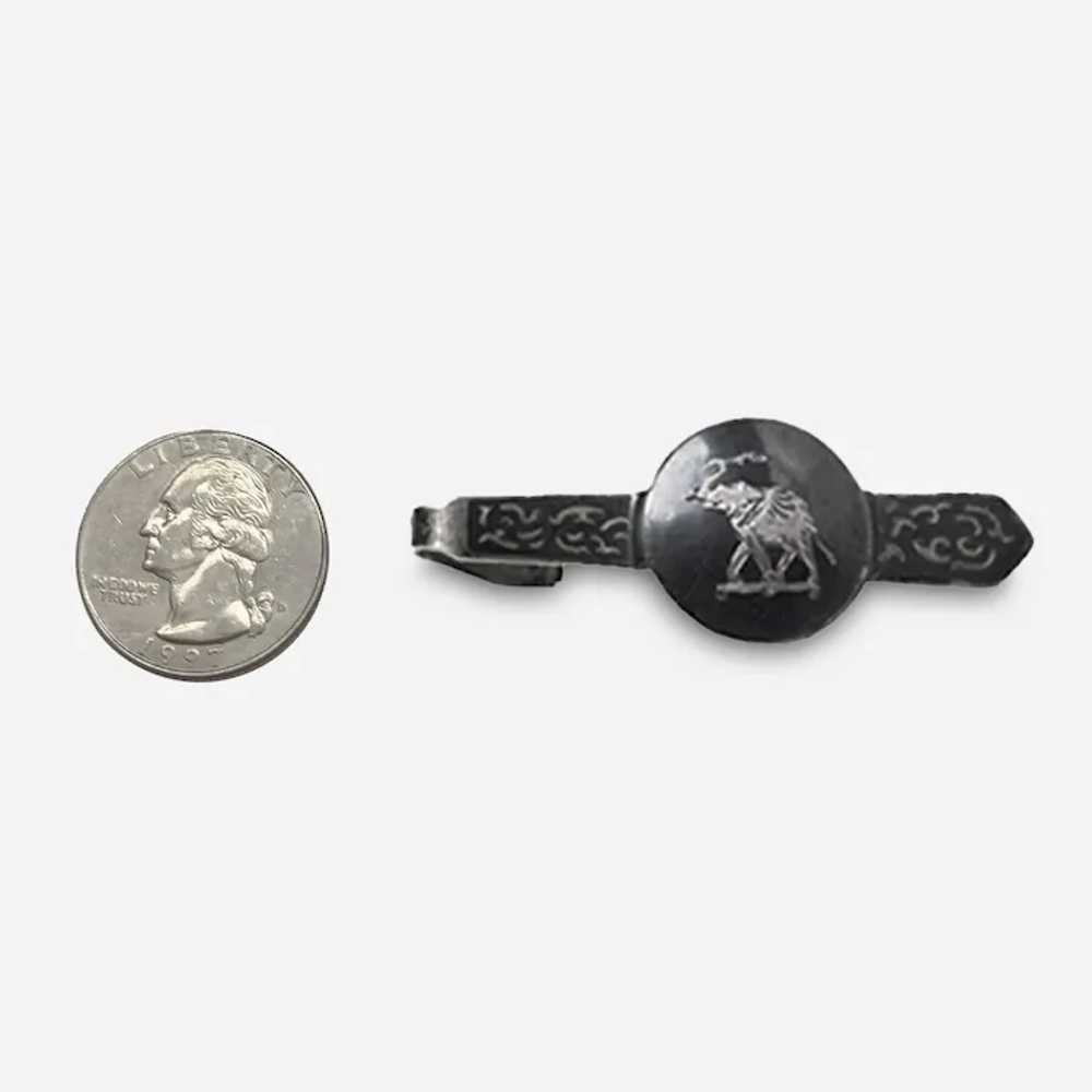 Siam Silver Tie Clip, Lucky Elephant - image 5