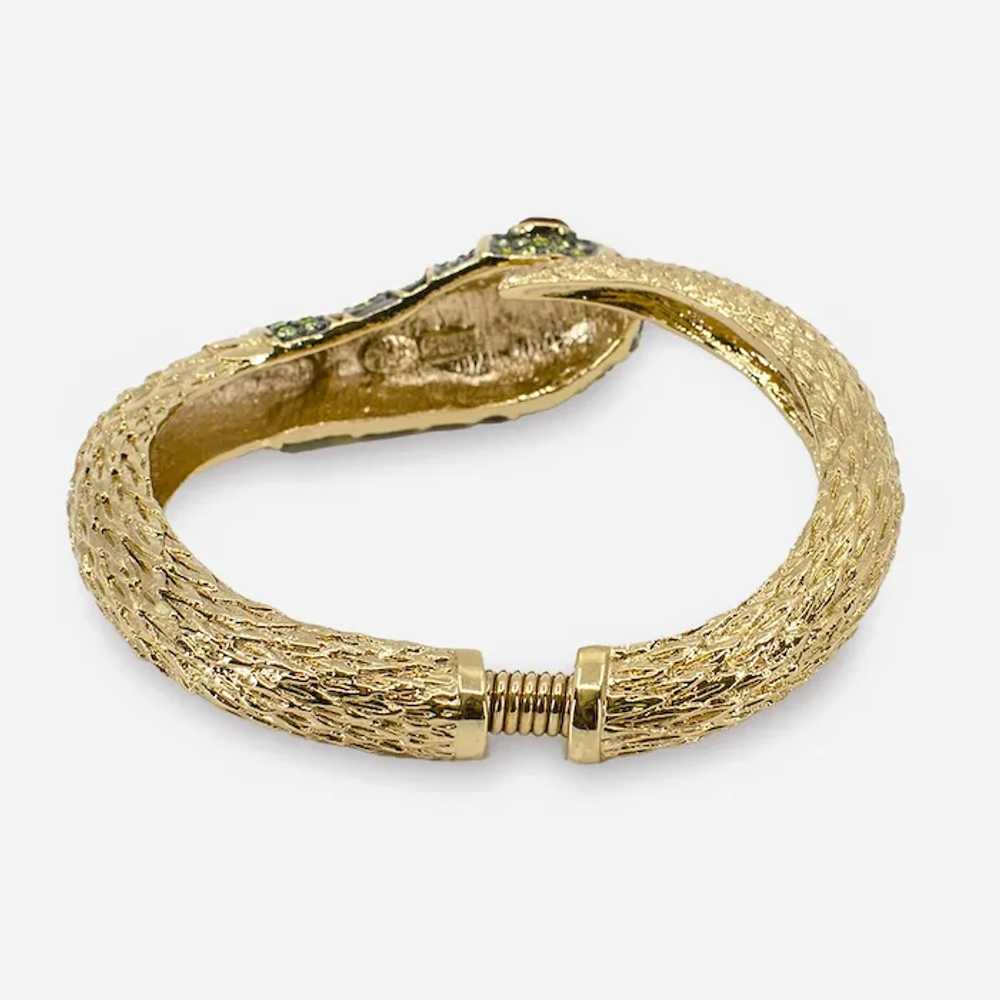Kenneth Jay Lane Snake Bracelet - image 6