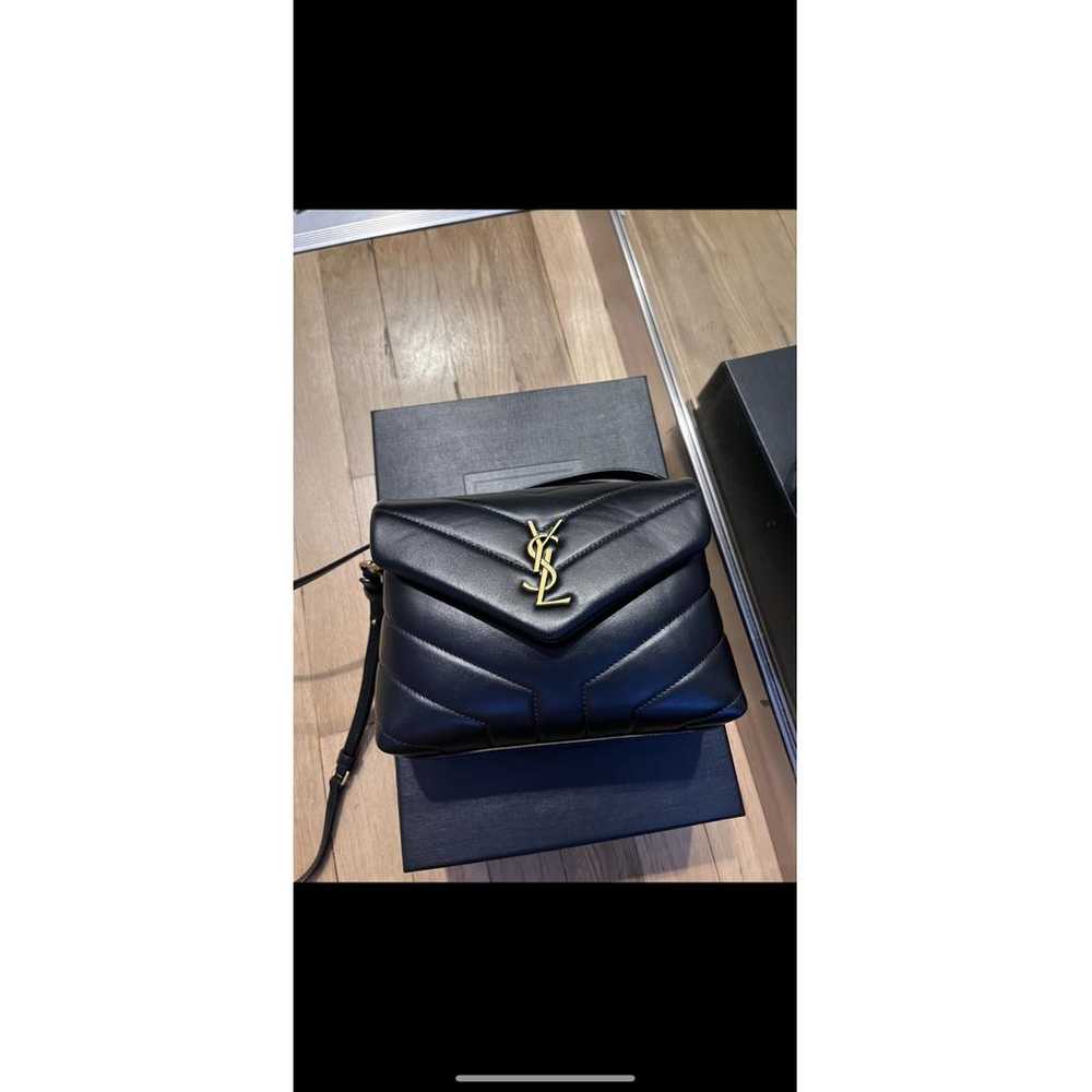 Saint Laurent Loulou leather crossbody bag - image 2