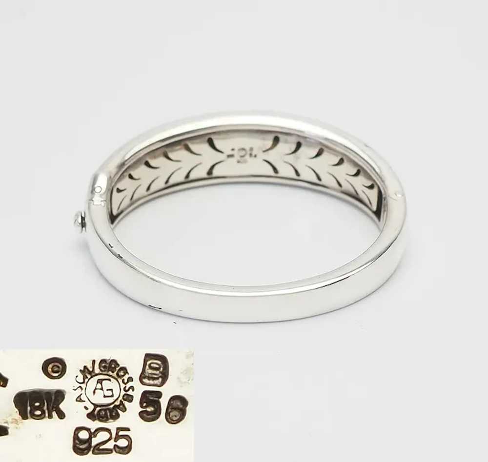 Asch Grossbadt sterling silver 18k gold inlaid se… - image 4