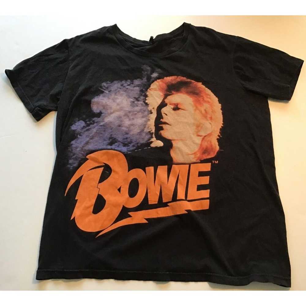 David Bowie T-Shirt, Black, Size XL - image 2