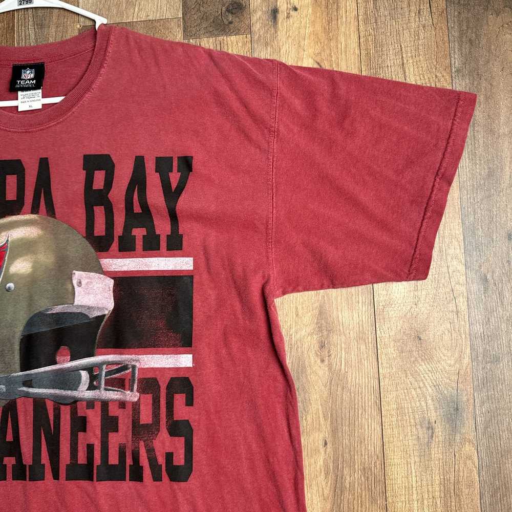 Tampa Bay Buccaneers T-Shirt Men's XL Red Short S… - image 3