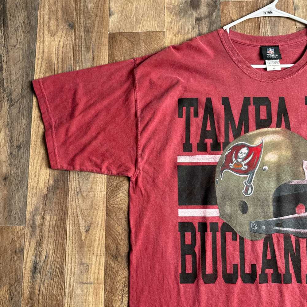 Tampa Bay Buccaneers T-Shirt Men's XL Red Short S… - image 4