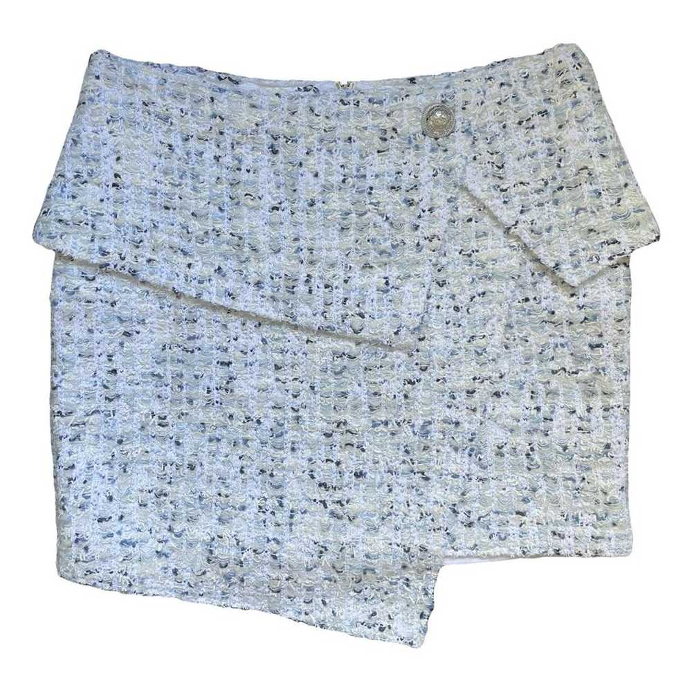 Balmain Tweed mini skirt - image 1
