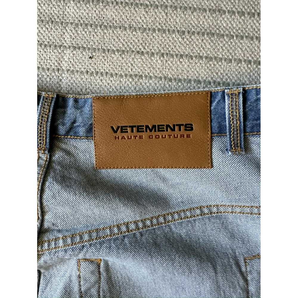 Vetements Straight jeans - image 8