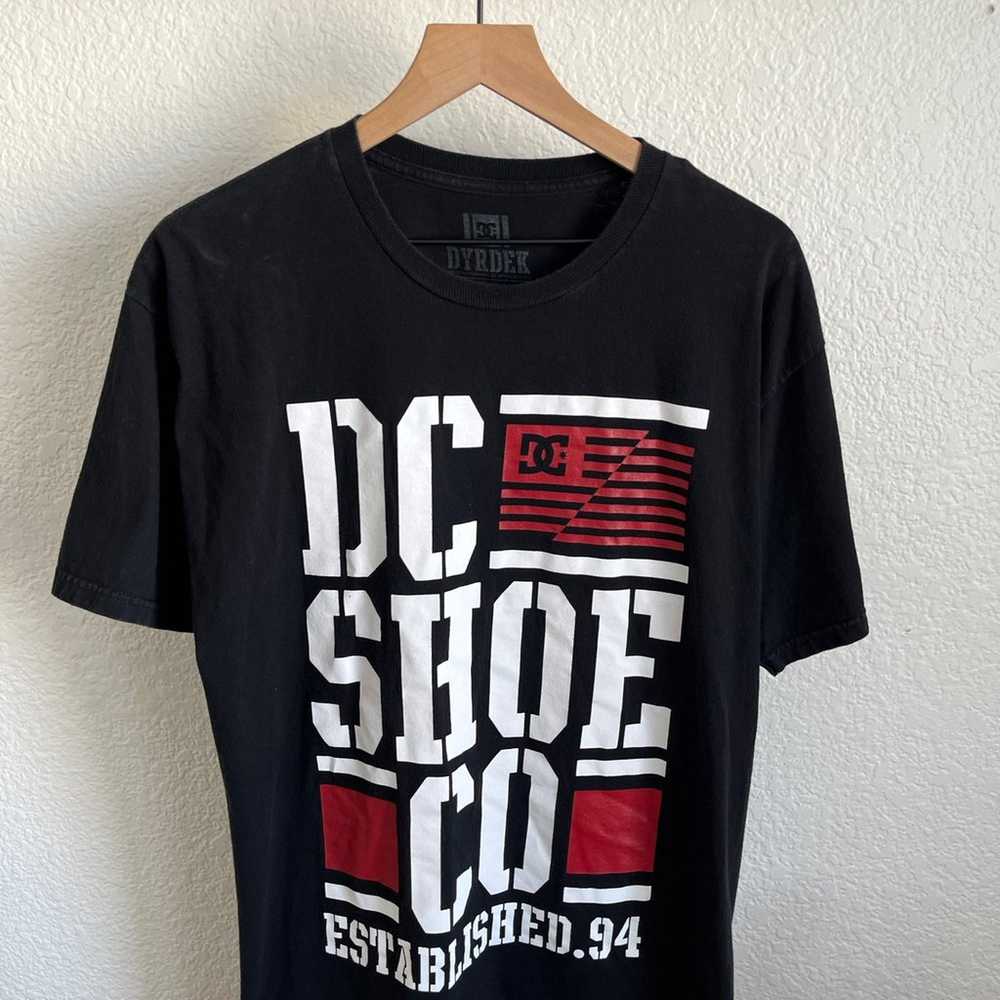 DC Shoes Rob Dyrdek T-shirt Adult Size Large Blac… - image 1