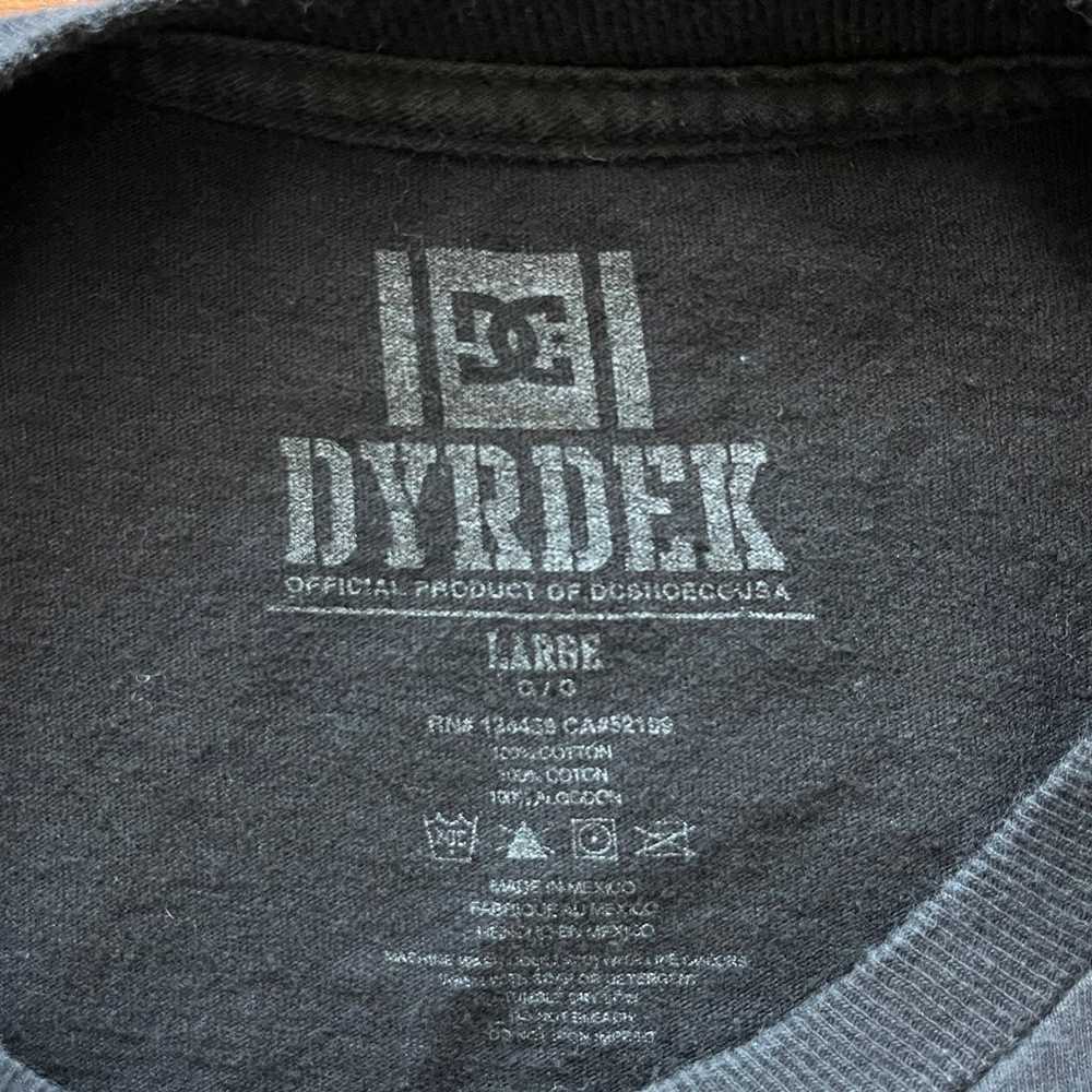 DC Shoes Rob Dyrdek T-shirt Adult Size Large Blac… - image 3
