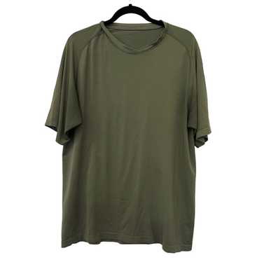 Lululemon green short sleeve mens athletic shirt … - image 1
