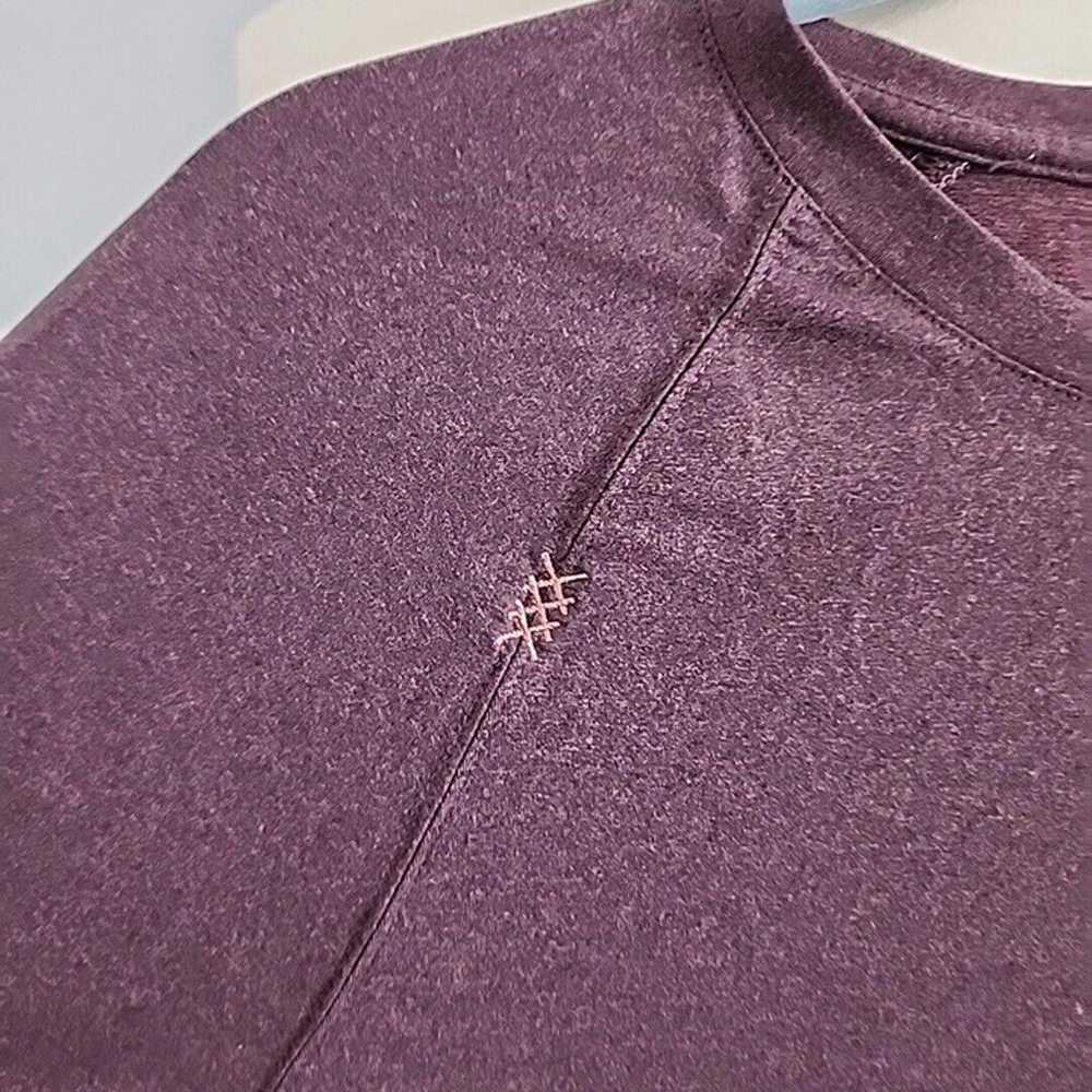 Rhone Shirt Mens Purple Performance Fabric Short … - image 3