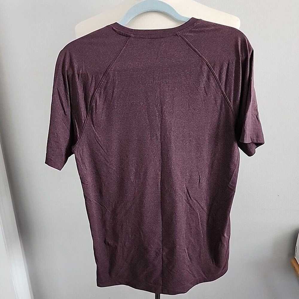 Rhone Shirt Mens Purple Performance Fabric Short … - image 4